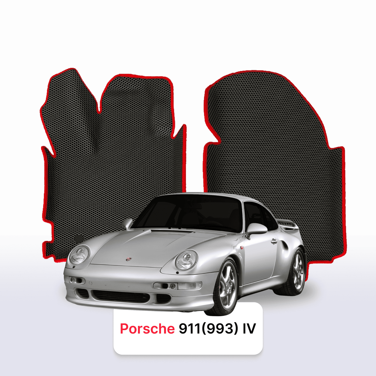 Tapis 3D EVA pour Porsche 911(993) 4 gén 1993-1998 COUPÉ