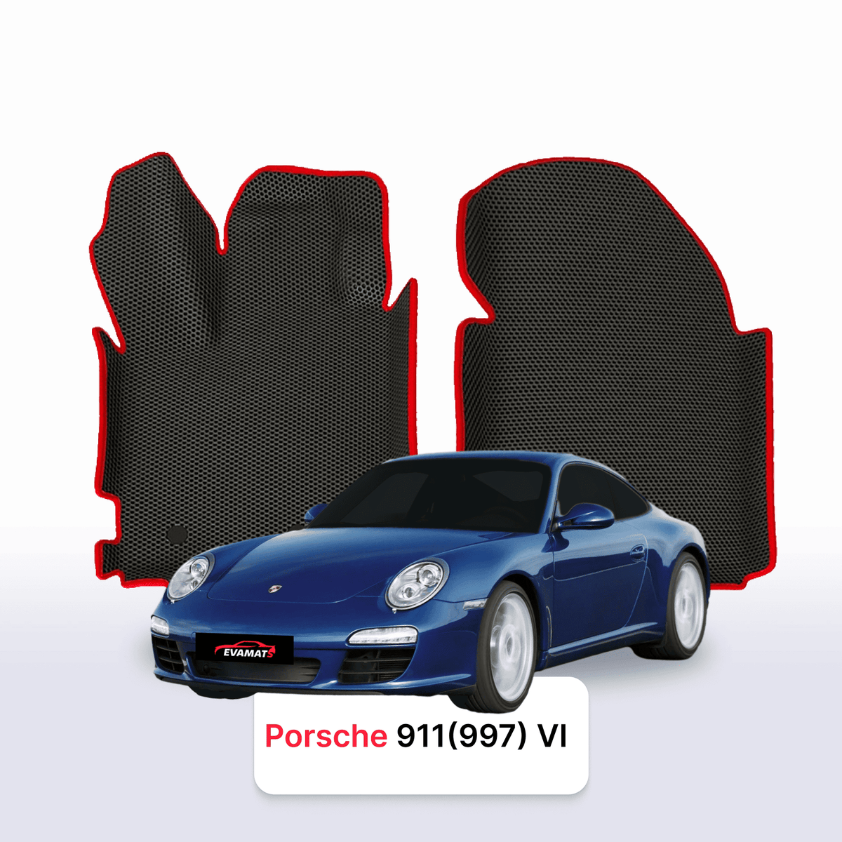 Tapis 3D EVA pour Porsche 911(997) 6 gén 2004-2012 COUPÉ