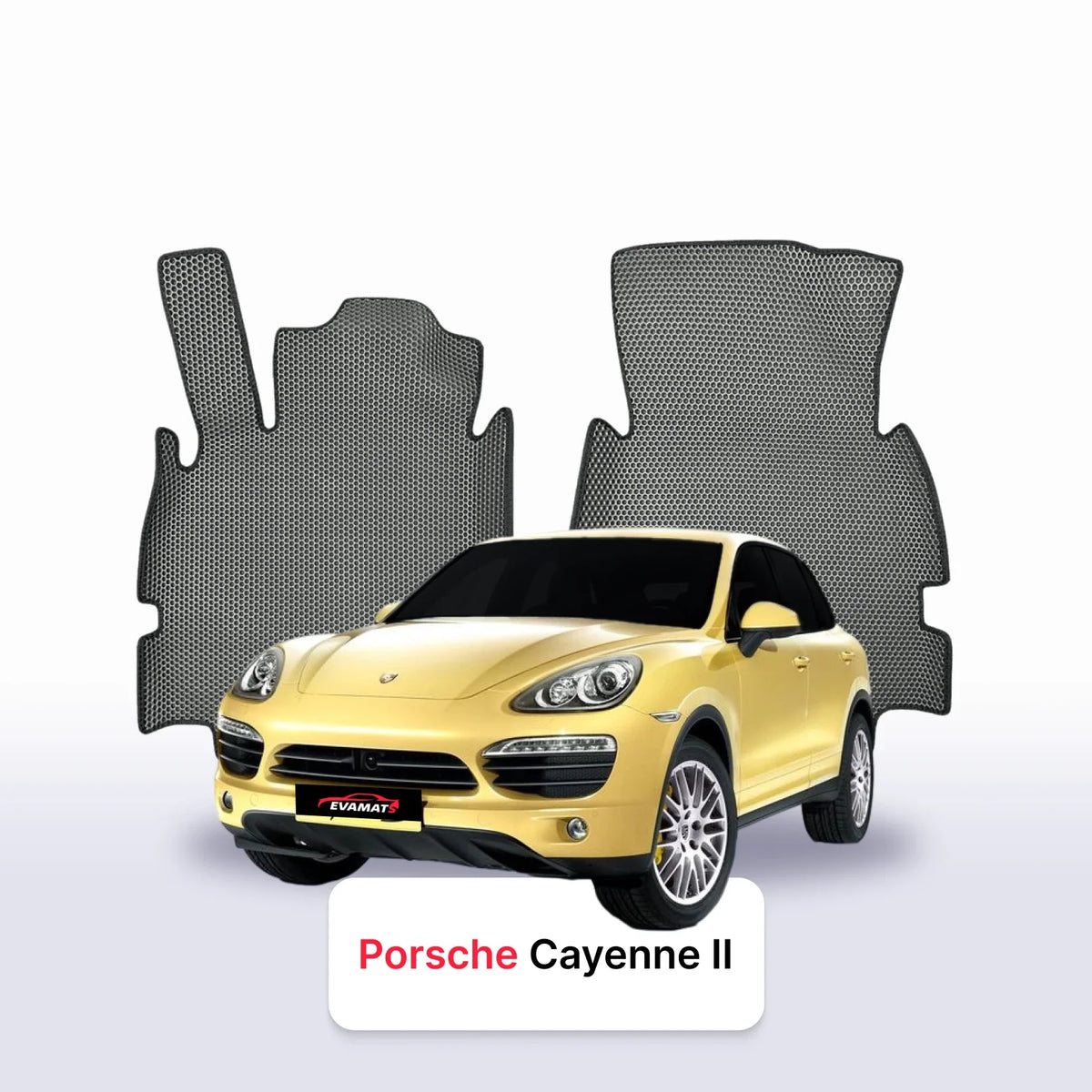 Tapis 3D EVA pour Porsche Cayenne 2 gén 2010-2017 SUV