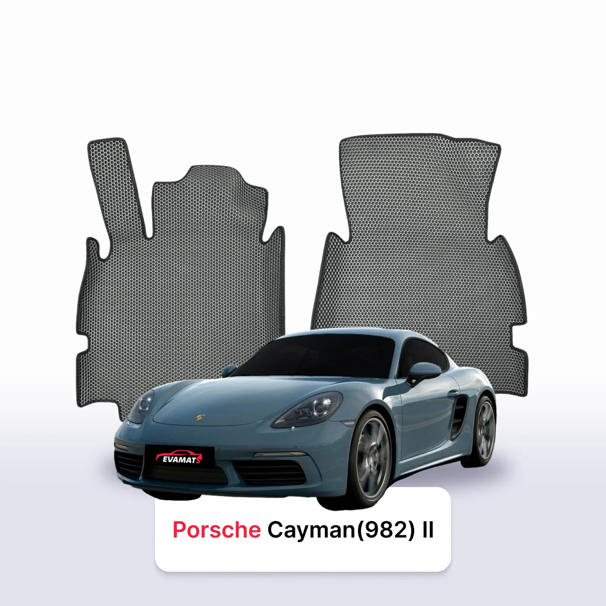 Tapis 3D EVA pour Porsche Cayman 718 (981/982) 2 gén 2012-2025 COUPÉ