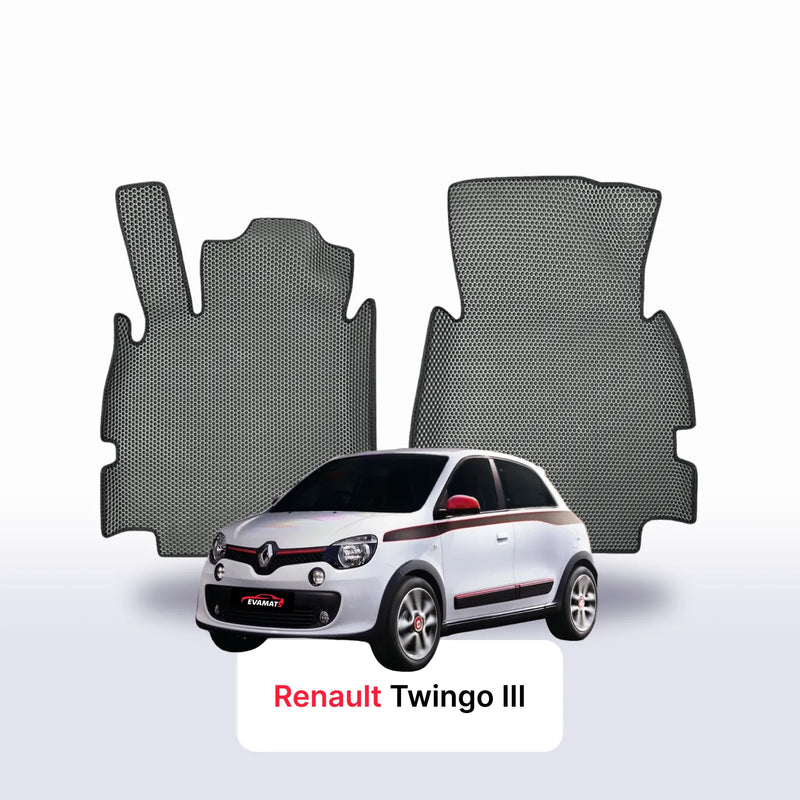 Tapis 3D EVA pour Renault Twingo 3 gén 2014-2025 BERLINE À HAYON 3 PORTES