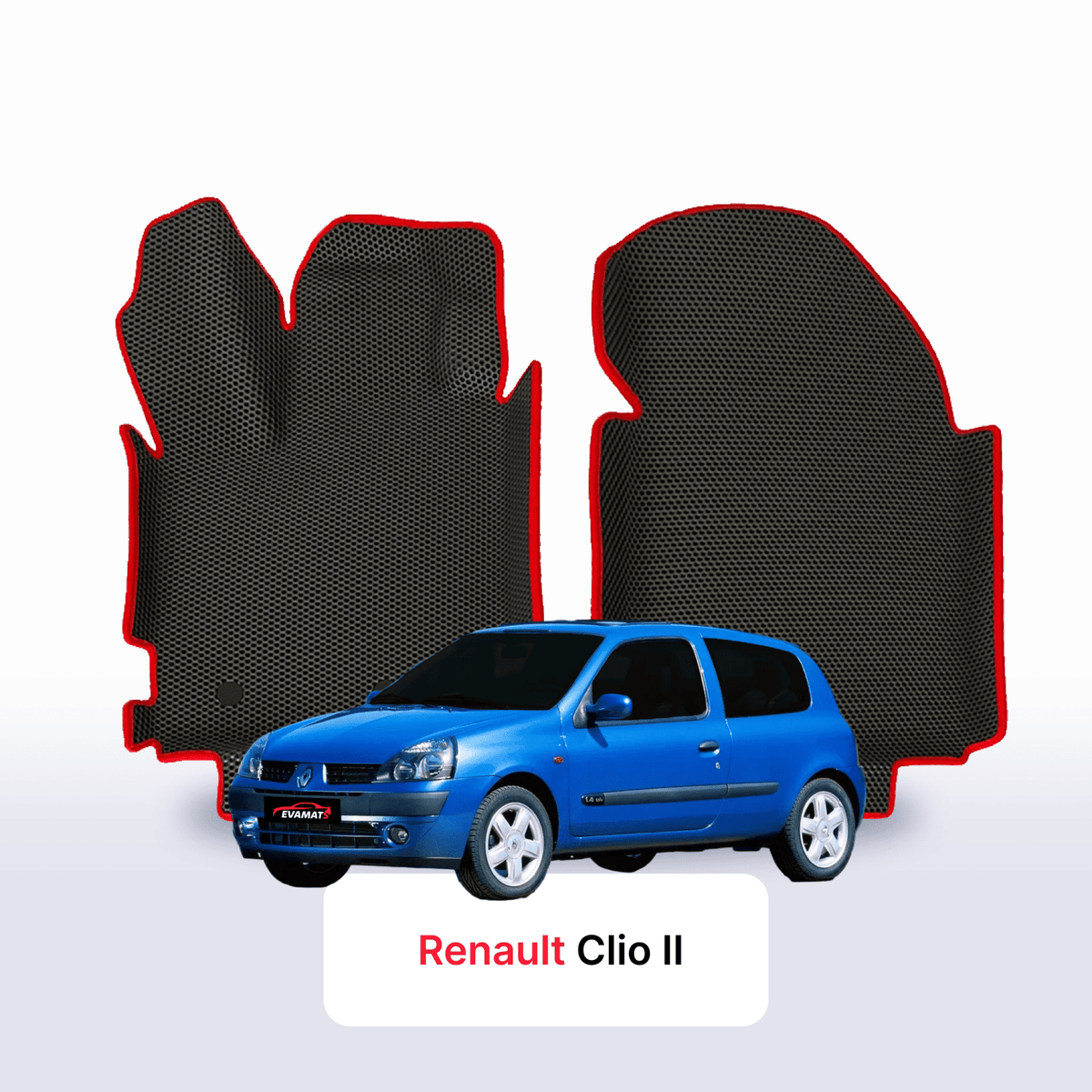 Tapis 3D EVA pour Renault Clio 2 gén 2001-2013 BERLINE À HAYON 3 PORTES