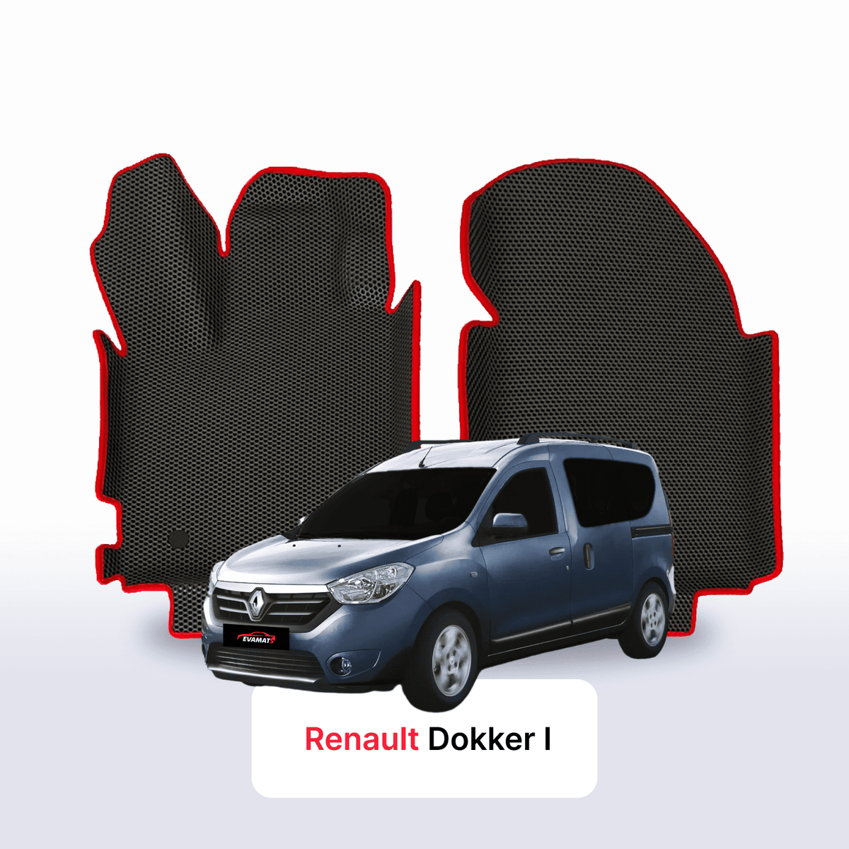 Tapis 3D EVA pour Renault Dokker 1 gén 2012-2023 MONOSPACE