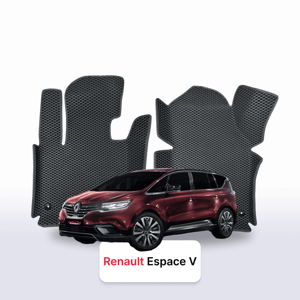 Tapis 3D EVA pour Renault Espace 5 gén 2014-2023 MONOSPACE