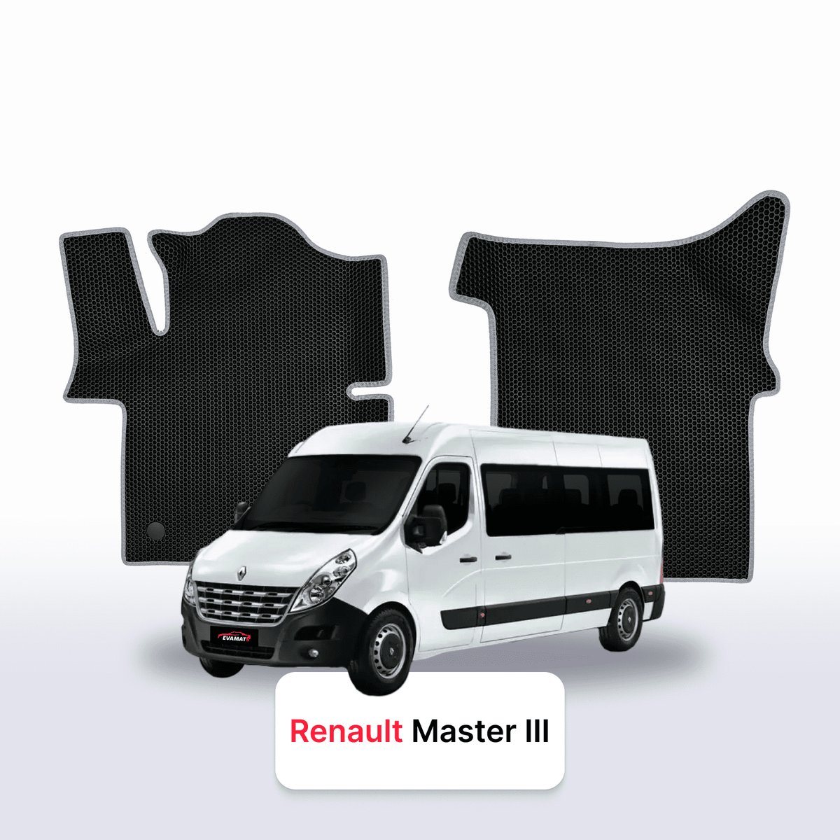 Tapis 3D EVA pour Renault Master 3 gén avant restylage 2010-2019 MONOSPACE