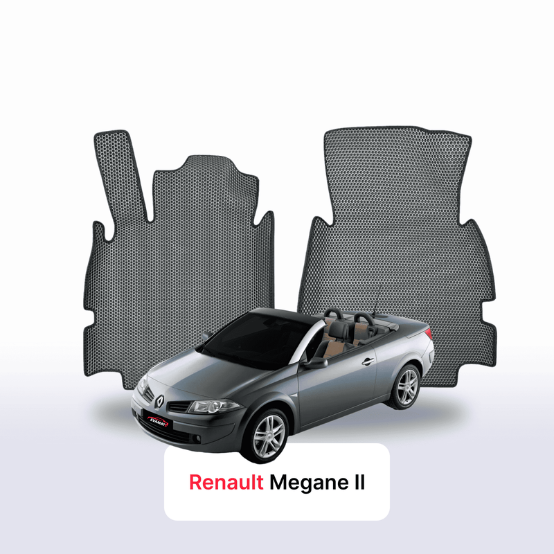Tapis 3D EVA pour Renault Megane 2 gén 2002-2009 CABRIOLET