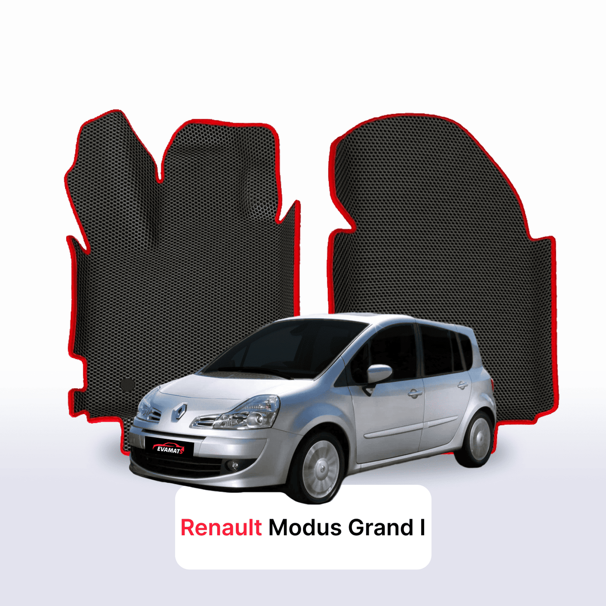 Tapis 3D EVA pour Renault Modus Grand 1 gén 2004-2012 MONOSPACE GRAND