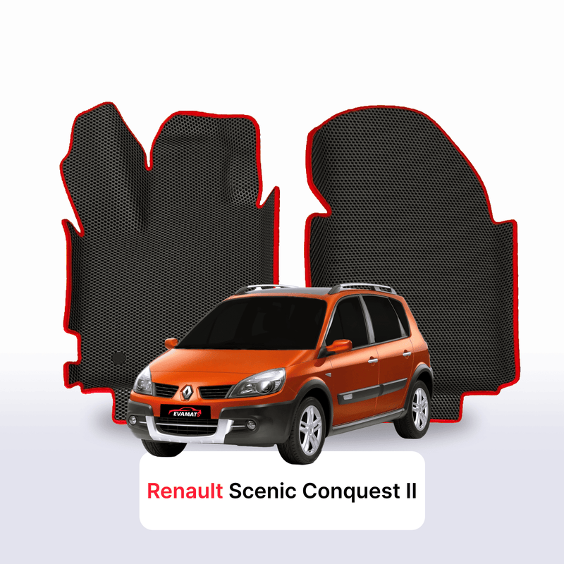 Tapis 3D EVA pour Renault Scenic Conquest 2 gén 2006-2009 MONOSPACE