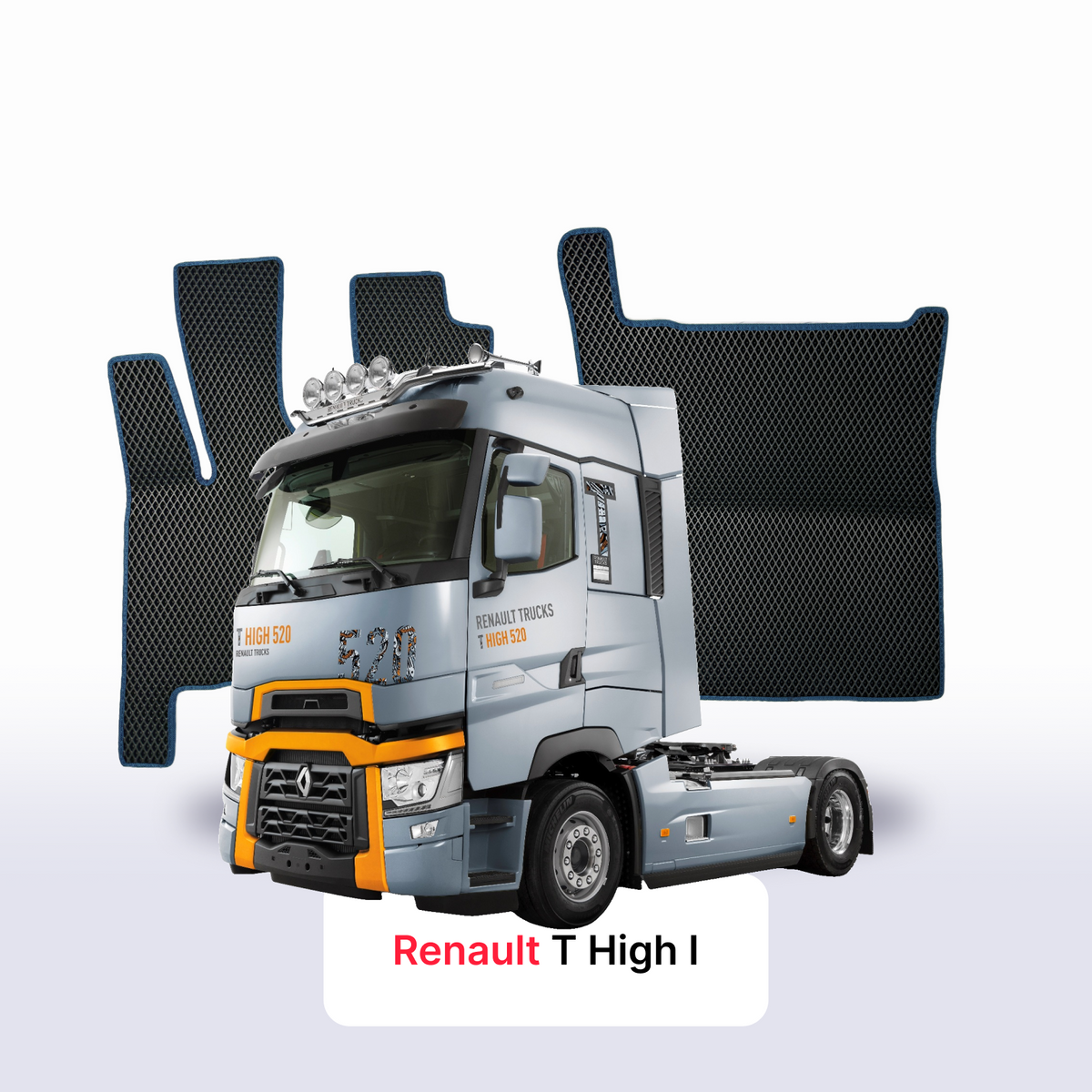 Tapis 3D EVA pour Renault T High 1 gén 2013-2027 CAMION