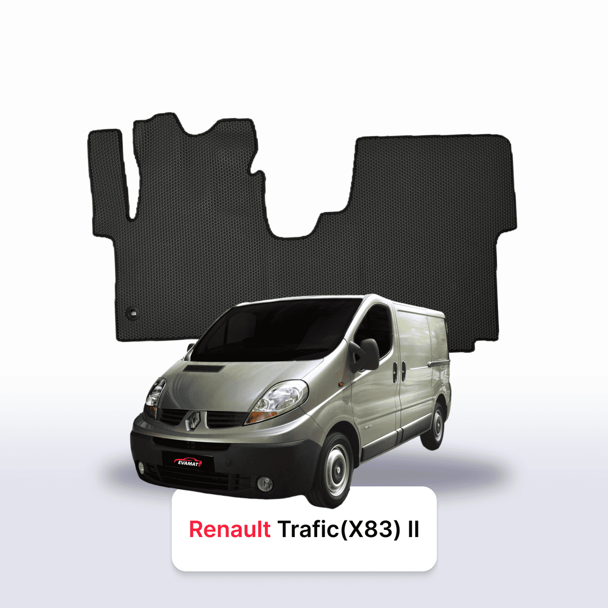 Tapis 3D EVA pour Renault Trafic(X83) 2 gén 2001-2014 FOURGON