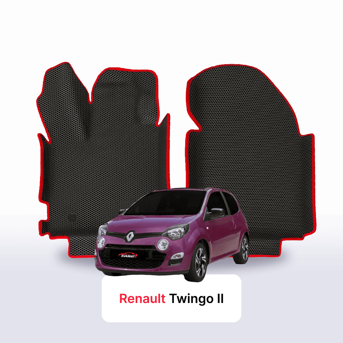 Tapis 3D EVA pour Renault Twingo 2 gén 2007-2014 BERLINE À HAYON 3 PORTES