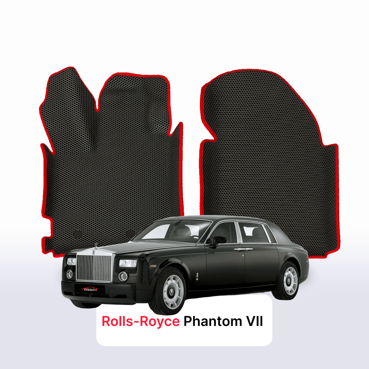 Tapis 3D EVA pour Rolls-Royce Phantom 7 gén 2003-2017 BERLINE LONGUE