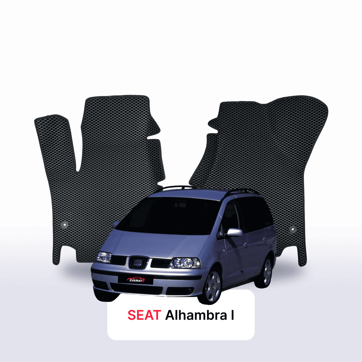 Tapis 3D EVA pour SEAT Alhambra 1 gén 1996-2010 MONOSPACE