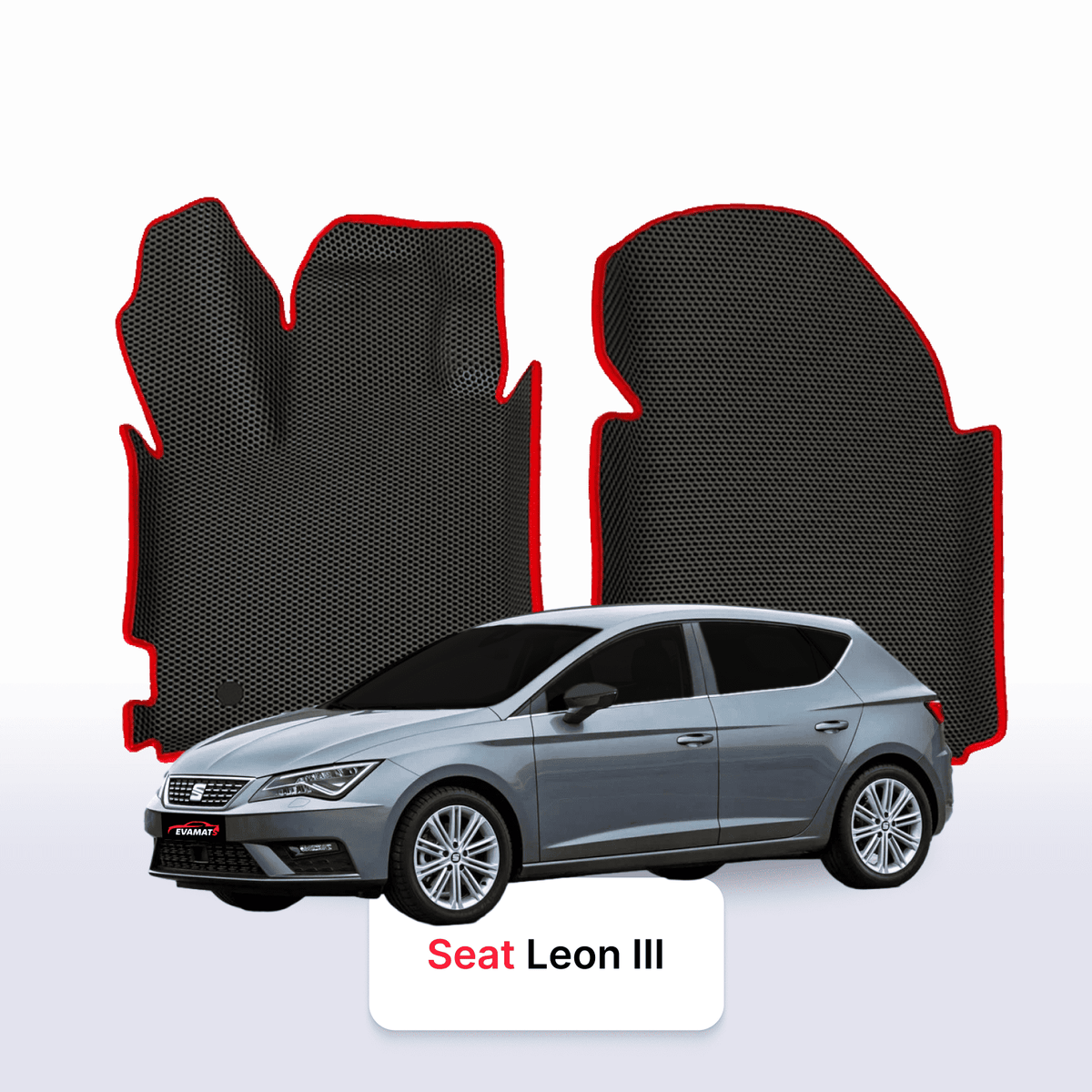Tapis 3D EVA pour SEAT Leon 3 gén 2012-2020 BERLINE À HAYON 5 PORTES