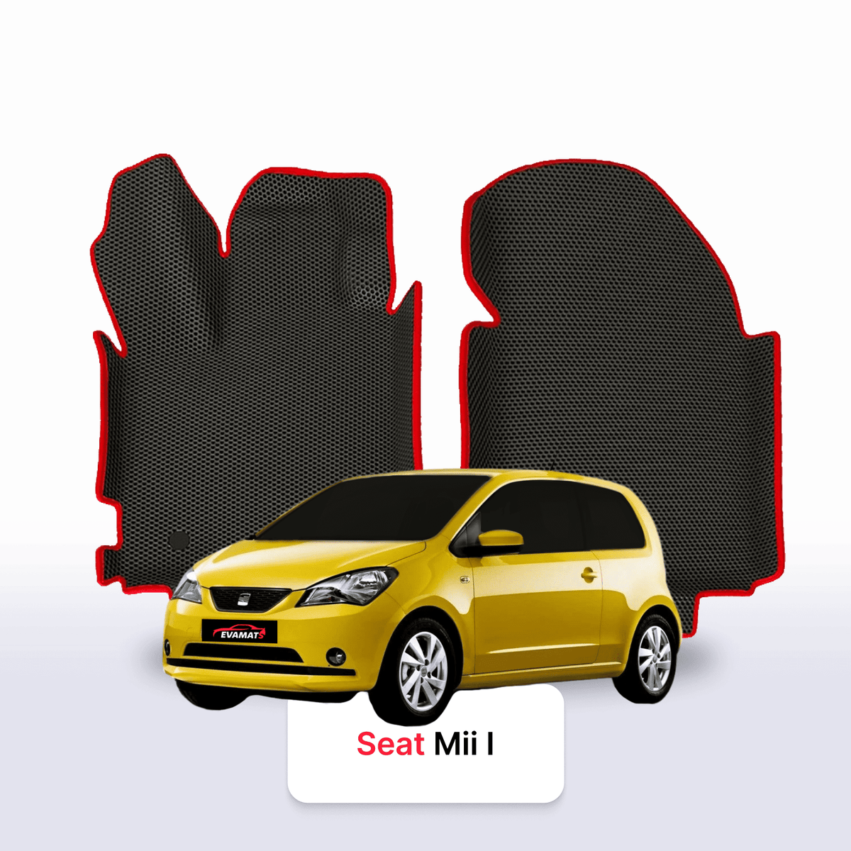 Tapis 3D EVA pour SEAT Mii 1 gén 2011-2019 BERLINE À HAYON 3 PORTES