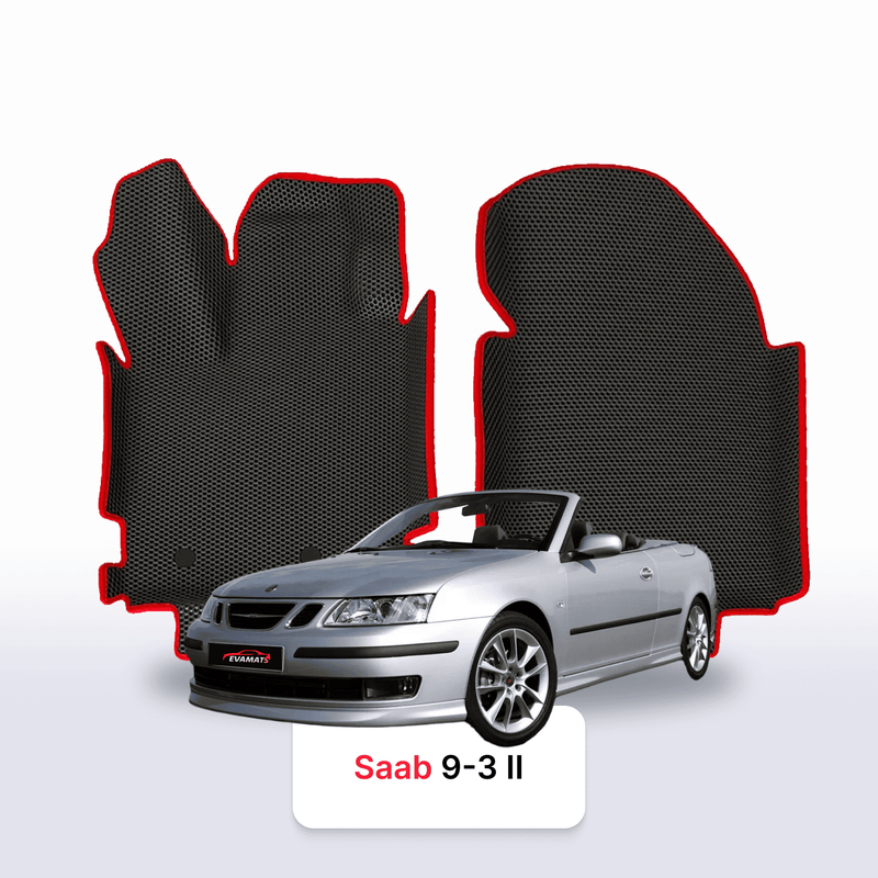 Tapis 3D EVA pour Saab 9-3 2 gén 2002-2014 CABRIOLET