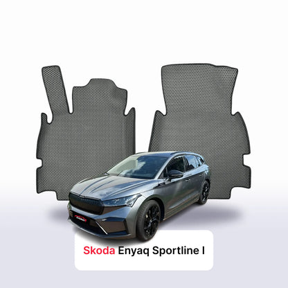 Tapis 3D EVA pour Skoda Enyaq Sportline 1 gén 2020-2027 SUV