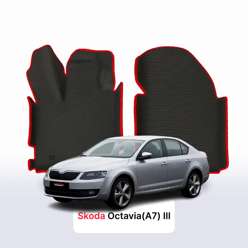 Tapis 3D EVA pour Skoda Octavia(A7) 3 gén avant restylage 2013-2016 LIFTBACK