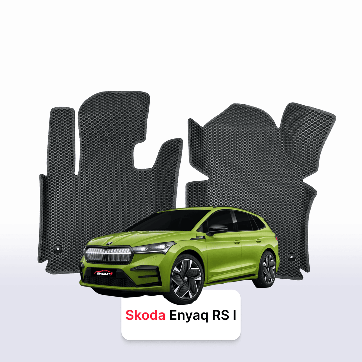 Tapis 3D EVA pour Skoda Enyaq RS 1 gén 2022-2028 SUV ÉLECTRIQUE
