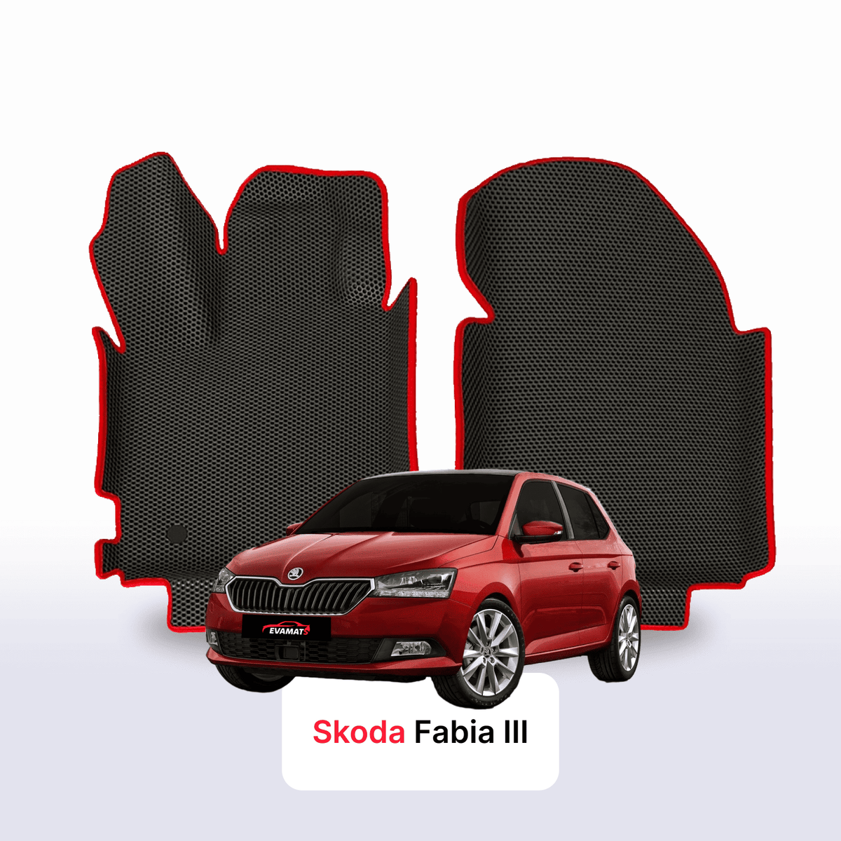 Tapis 3D EVA pour Skoda Fabia 3 gén 2014-2022 BERLINE À HAYON 5 PORTES