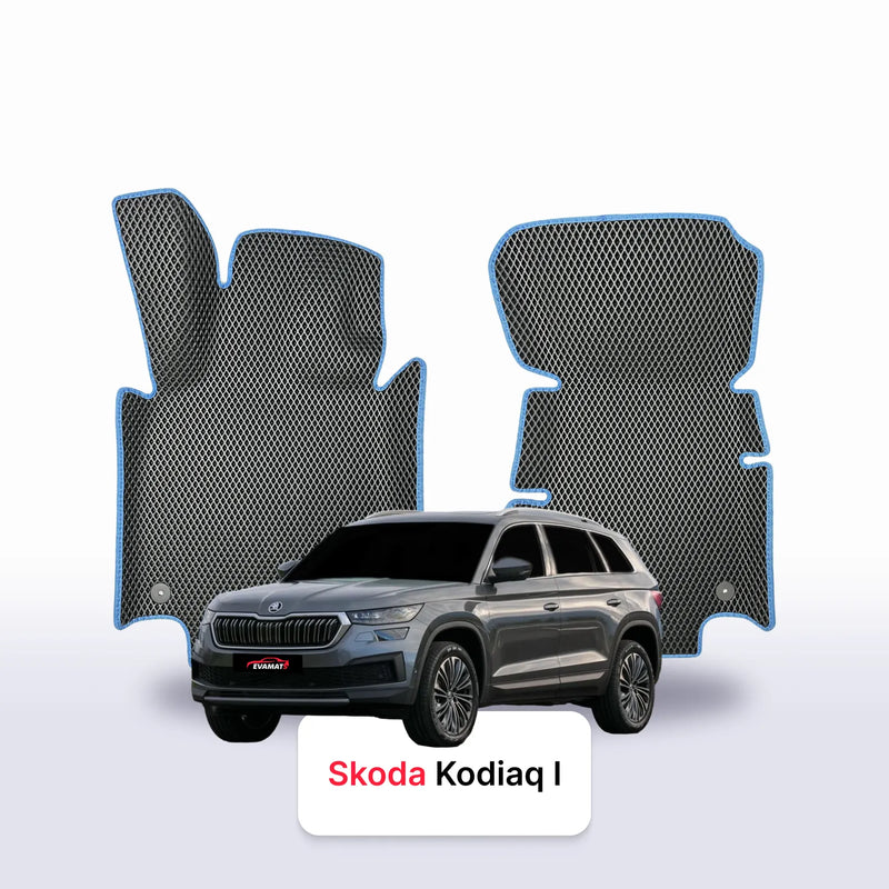 Tapis 3D EVA pour Skoda Kodiaq 1 gén 2016-2024 SUV