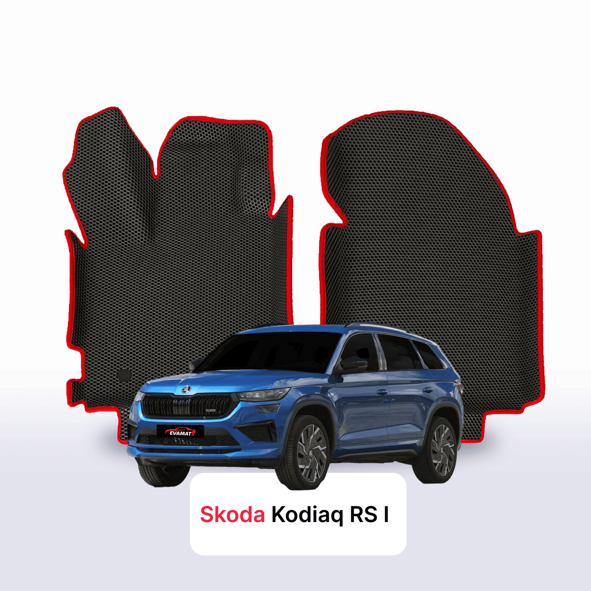 Tapis 3D EVA pour Skoda Kodiaq RS 1 gén 2018-2025 SUV