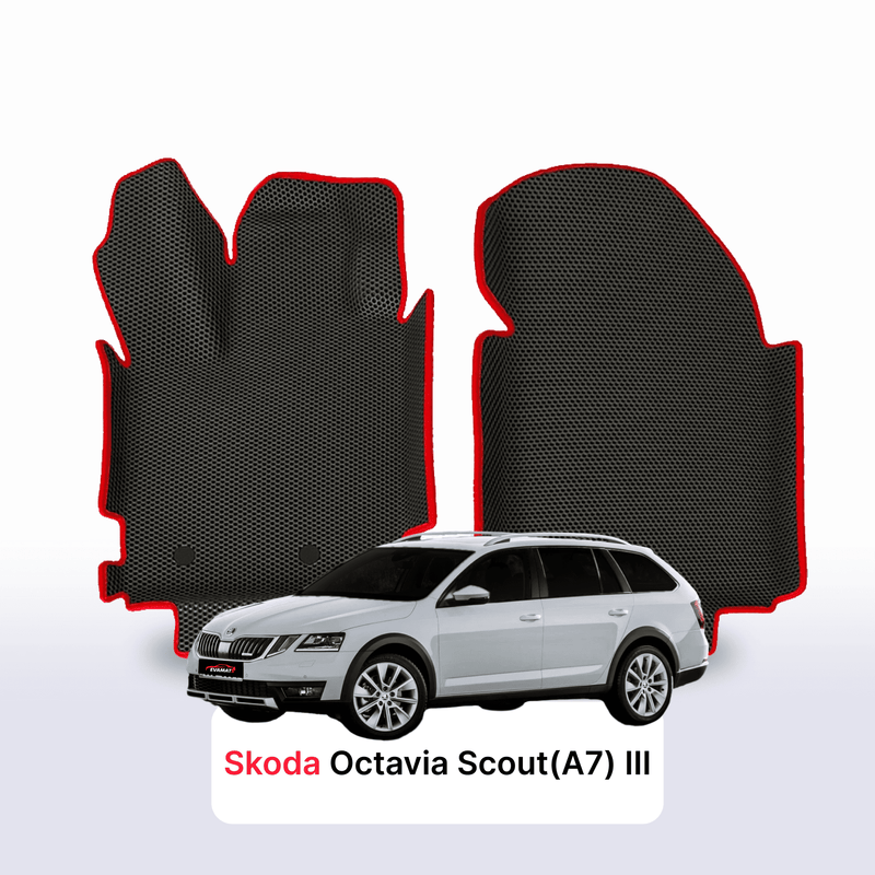 Tapis 3D EVA pour Skoda Octavia Scout(A7) 3 gén 2013-2019 BREAK