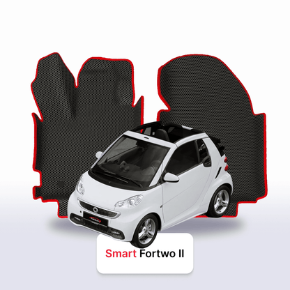 Tapis 3D EVA pour Smart Fortwo 2 gén 2007-2015 CABRIOLET