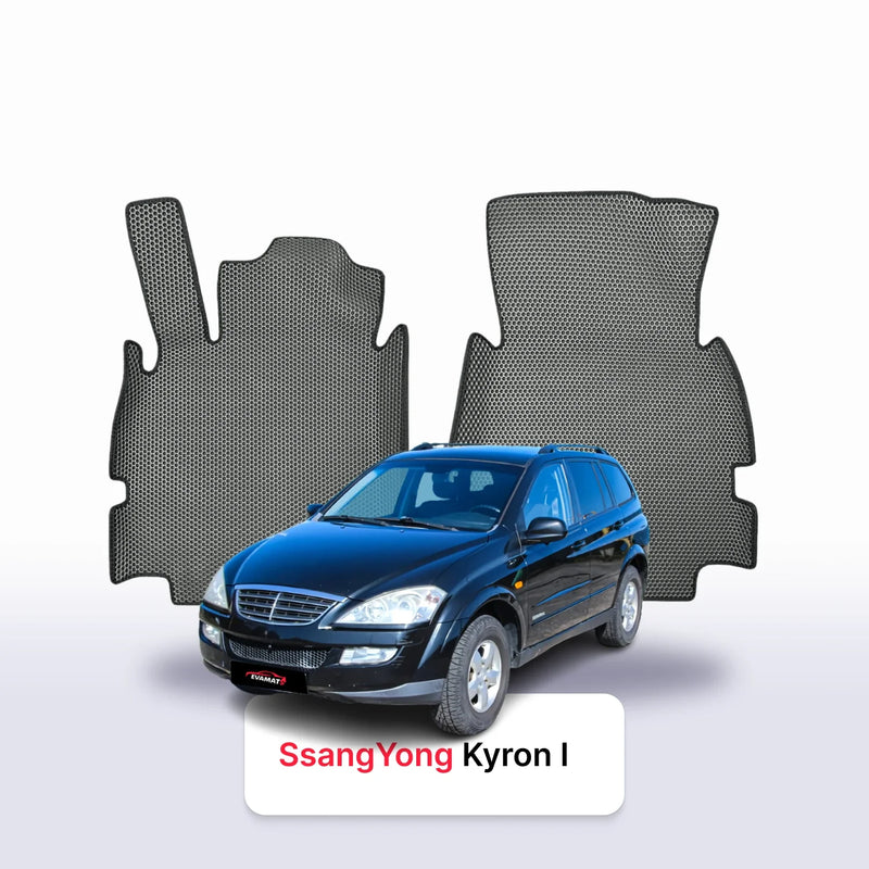 Tapis 3D EVA pour SsangYong Kyron 1 gén 2005-2015 SUV 5 PORTES