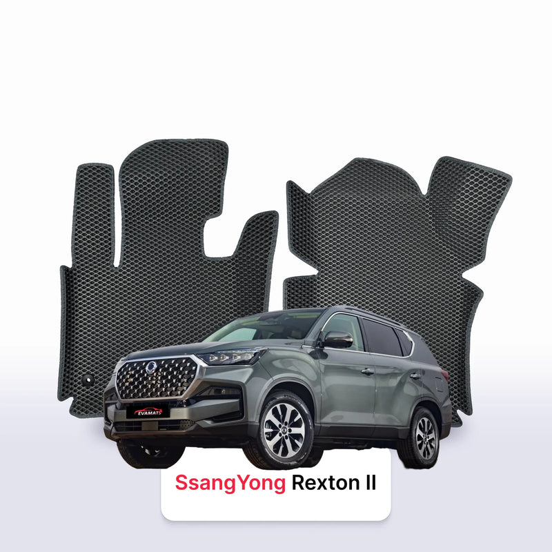 Tapis 3D EVA pour SsangYong Rexton 2 gén 2017-2028 SUV 5 PORTES