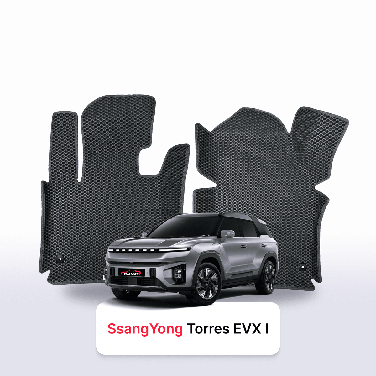 Tapis 3D EVA pour SsangYong Torres EVX 1 gén 2023-2028 SUV