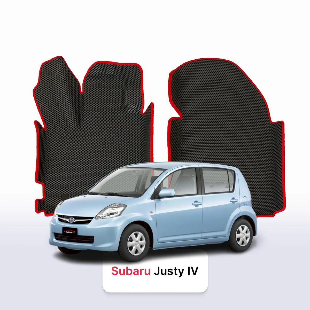 Tapis 3D EVA pour Subaru Justy 4 gén 2001-2008 BERLINE À HAYON 5 PORTES