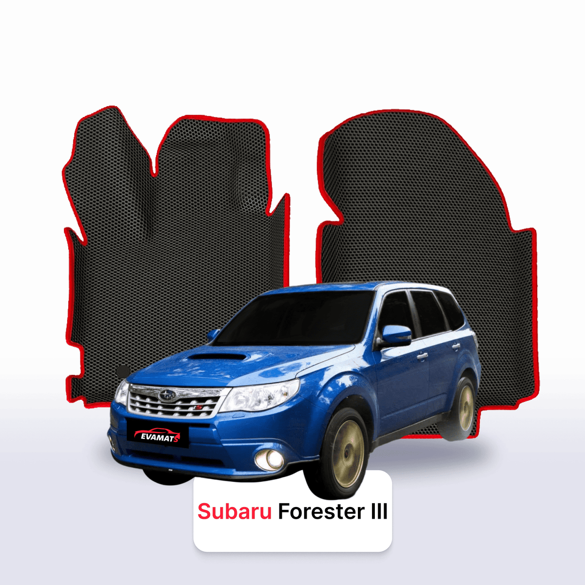 Tapis 3D EVA pour Subaru Forester tS(SH) 3 gén 2011-2013 SUV