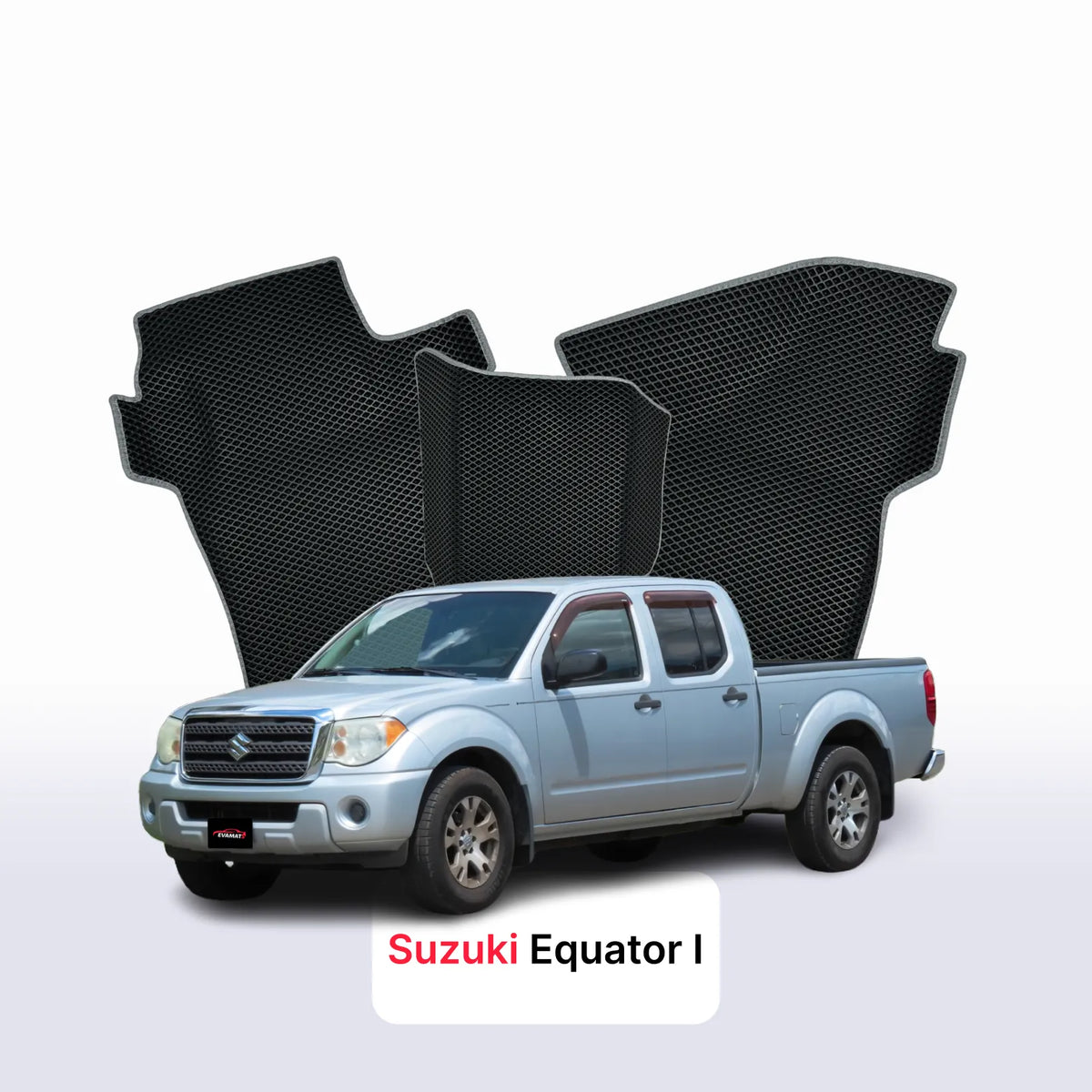 Tapis 3D EVA pour Suzuki Equator 1 gén 2004-2015 PICK-UP DOUBLE CABINE