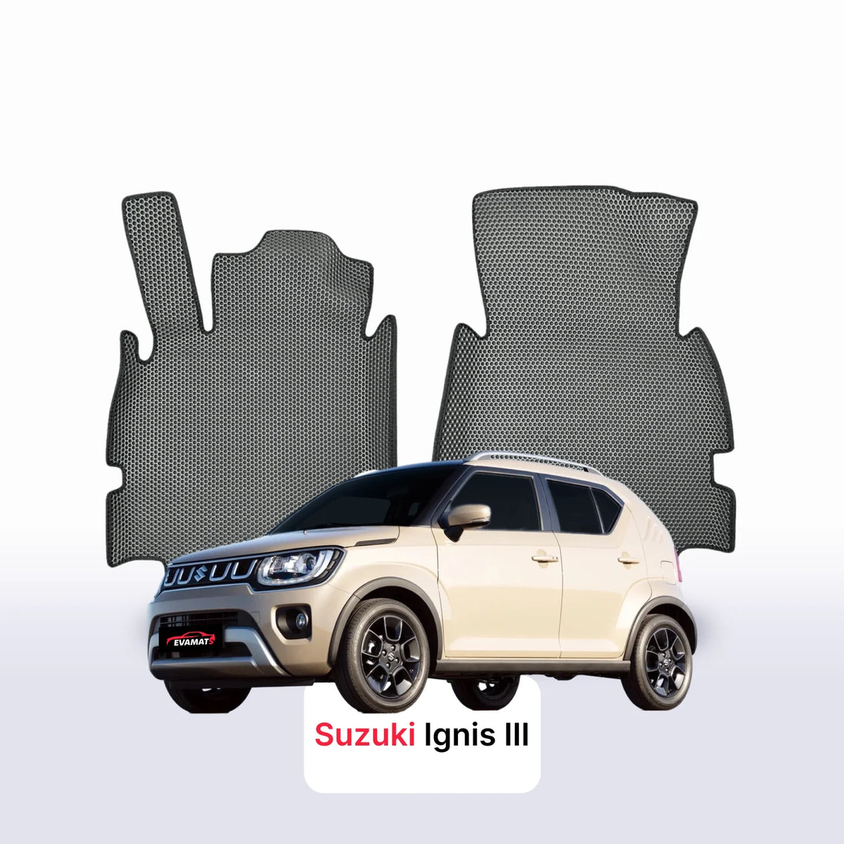 Tapis 3D EVA pour Suzuki Ignis(MF) 3 gén 2016-2025 BERLINE À HAYON 5 PORTES
