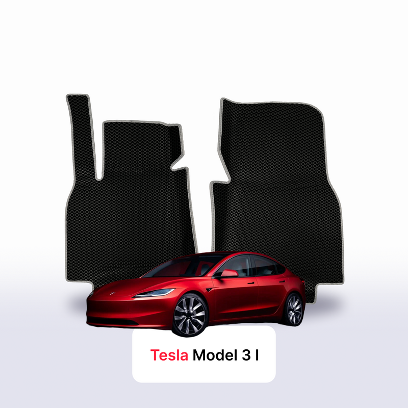Tapis 3D EVA pour Tesla Model 3(Long Range) 1 gén 2017-2028 BERLINE