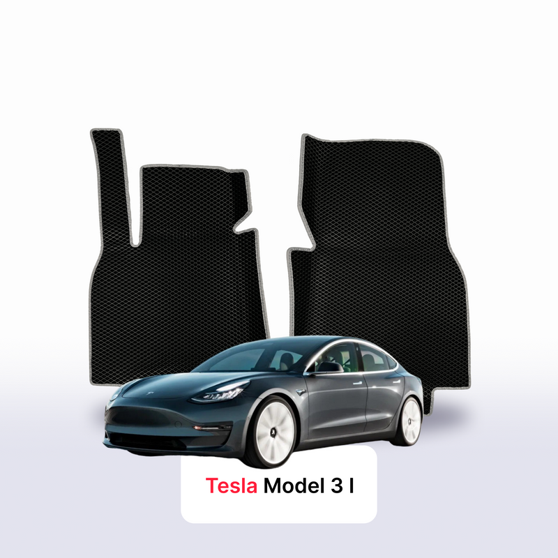 Tapis 3D EVA pour Tesla Model 3(Highland) 1 gén 2022-2028 BERLINE ÉLECTRIQUE