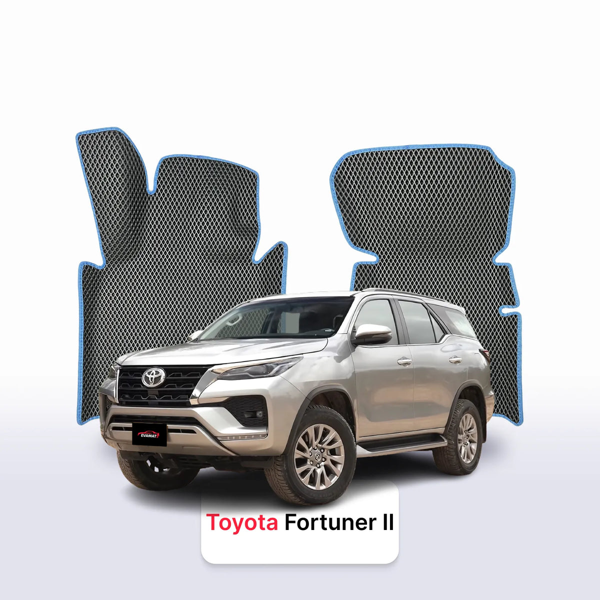Tapis 3D EVA pour Toyota Fortuner 2 gén 2015-2028 SUV