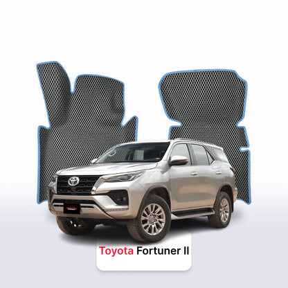 Tapis 3D EVA pour Toyota Fortuner 2 gén 2015-2028 SUV