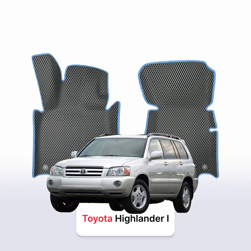 Tapis 3D EVA pour Toyota Highlander 1 gén 2001-2007 SUV 5 PORTES