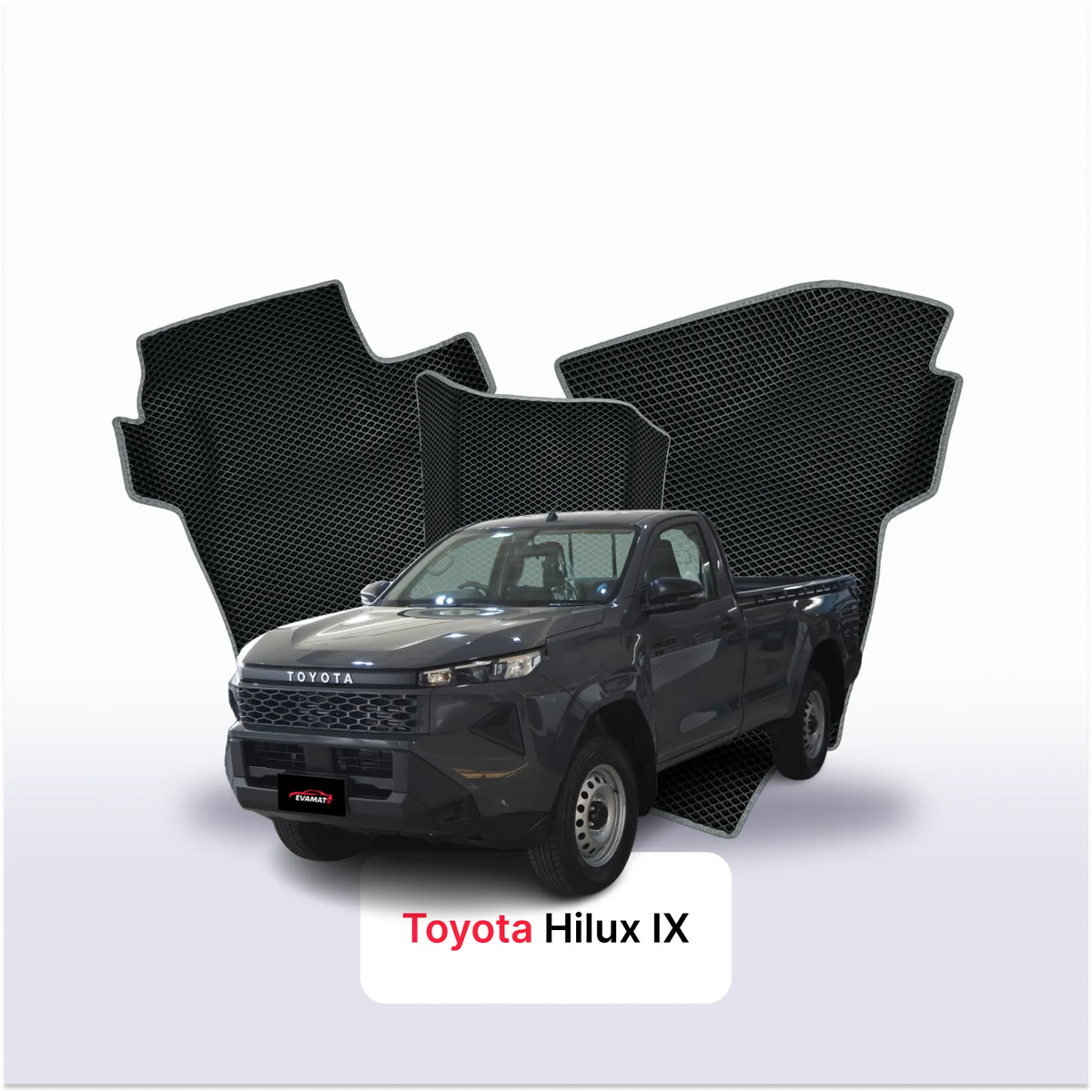 Tapis 3D EVA pour Toyota Hilux IX gén 2026-2030 PICK-UP CABINE SIMPLE