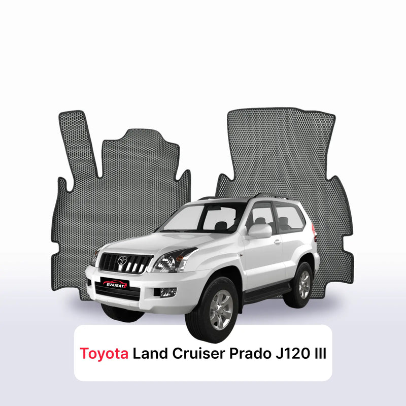 Tapis 3D EVA pour Toyota Land Cruiser Prado J120 3 gén 2002-2009 SUV 3 PORTES