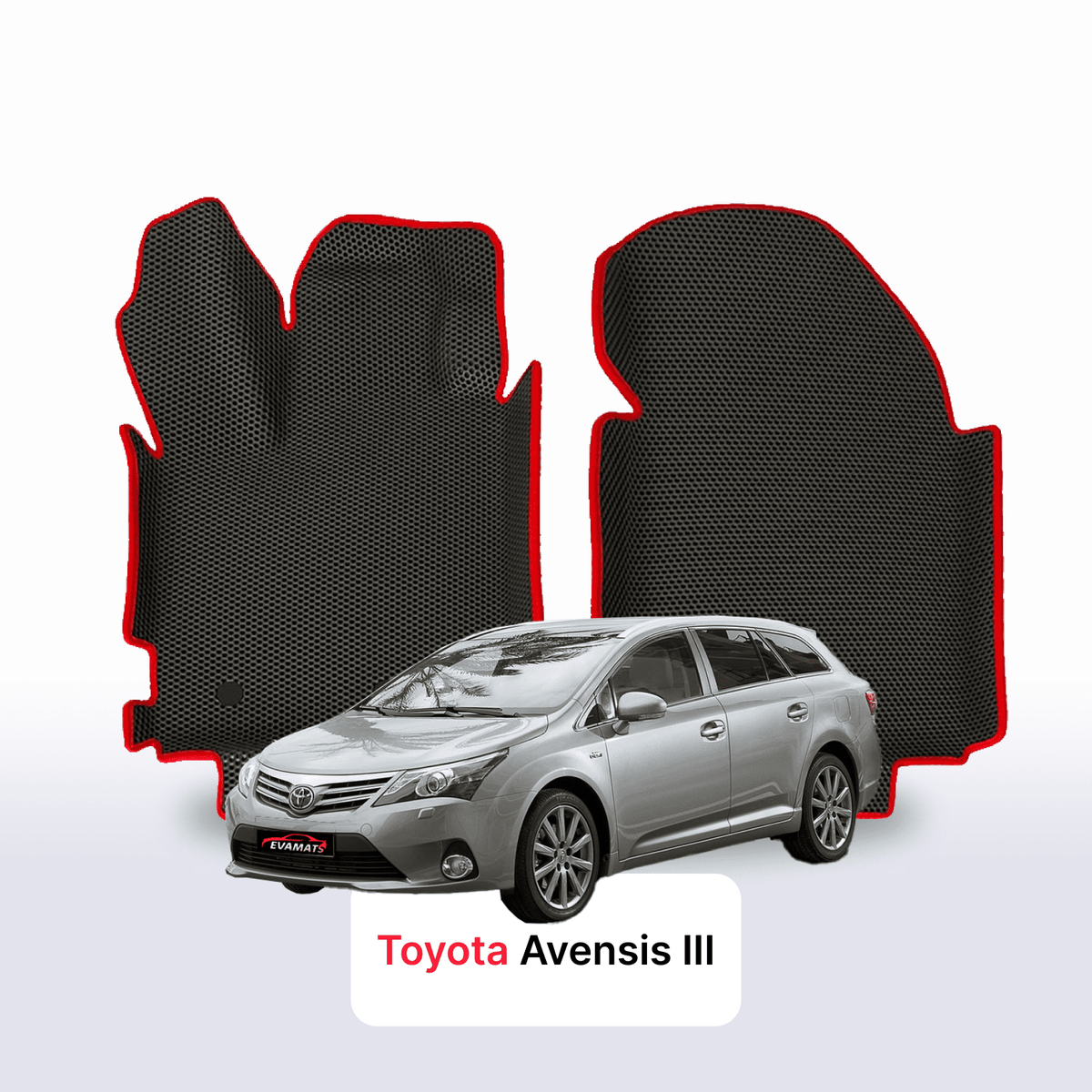 Tapis 3D EVA pour Toyota Avensis 3 gén avant restylage 2008-2015 BREAK