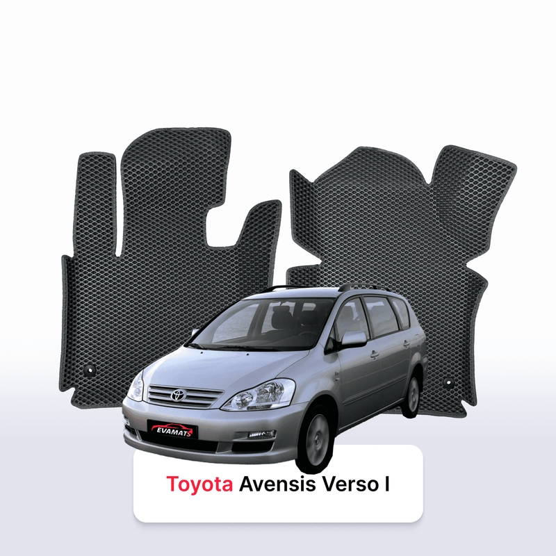 Tapis 3D EVA pour Toyota Avensis Verso 1 gén 2001-2009 MONOSPACE
