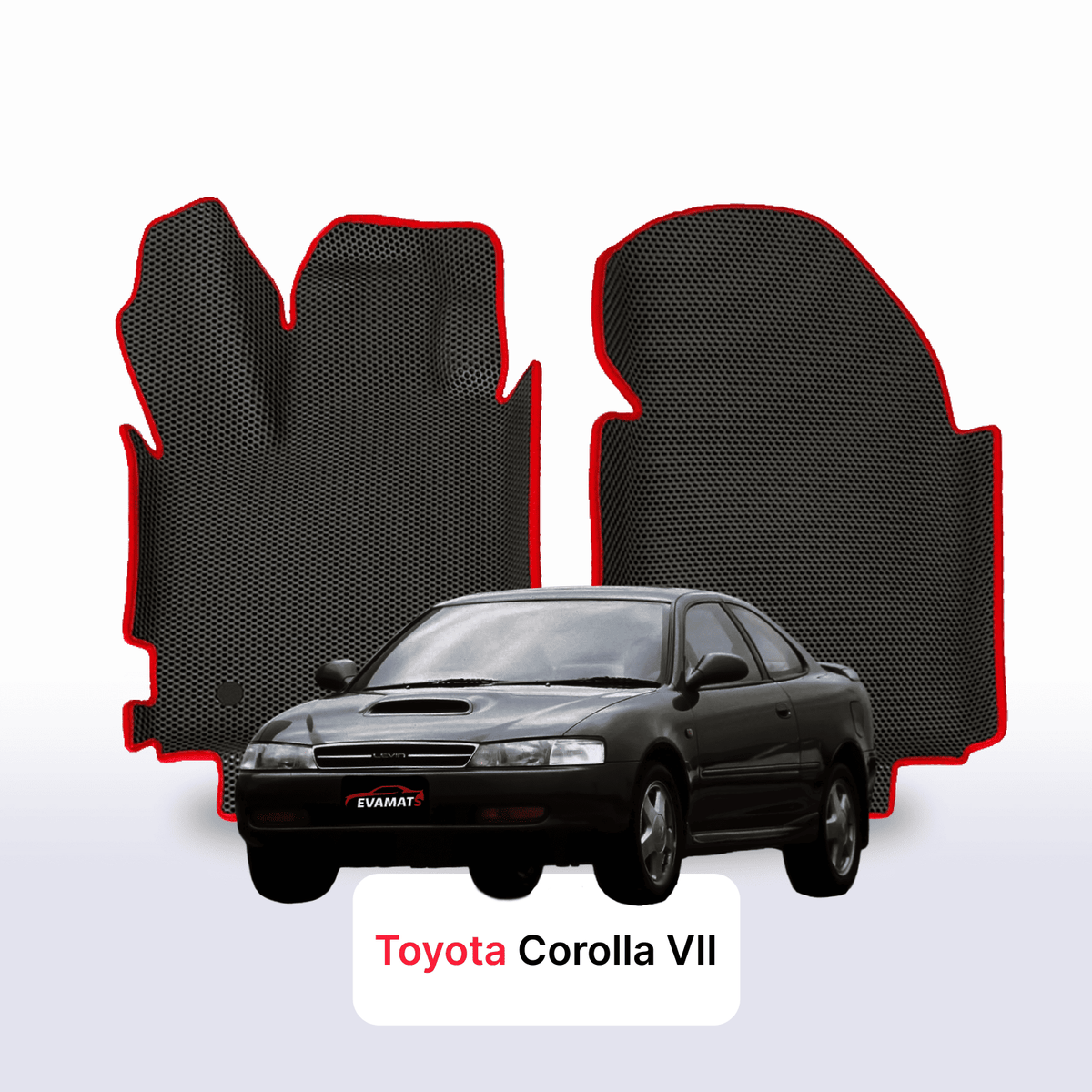 Tapis 3D EVA pour Toyota Corolla 7 gén 1991-2000 COUPÉ