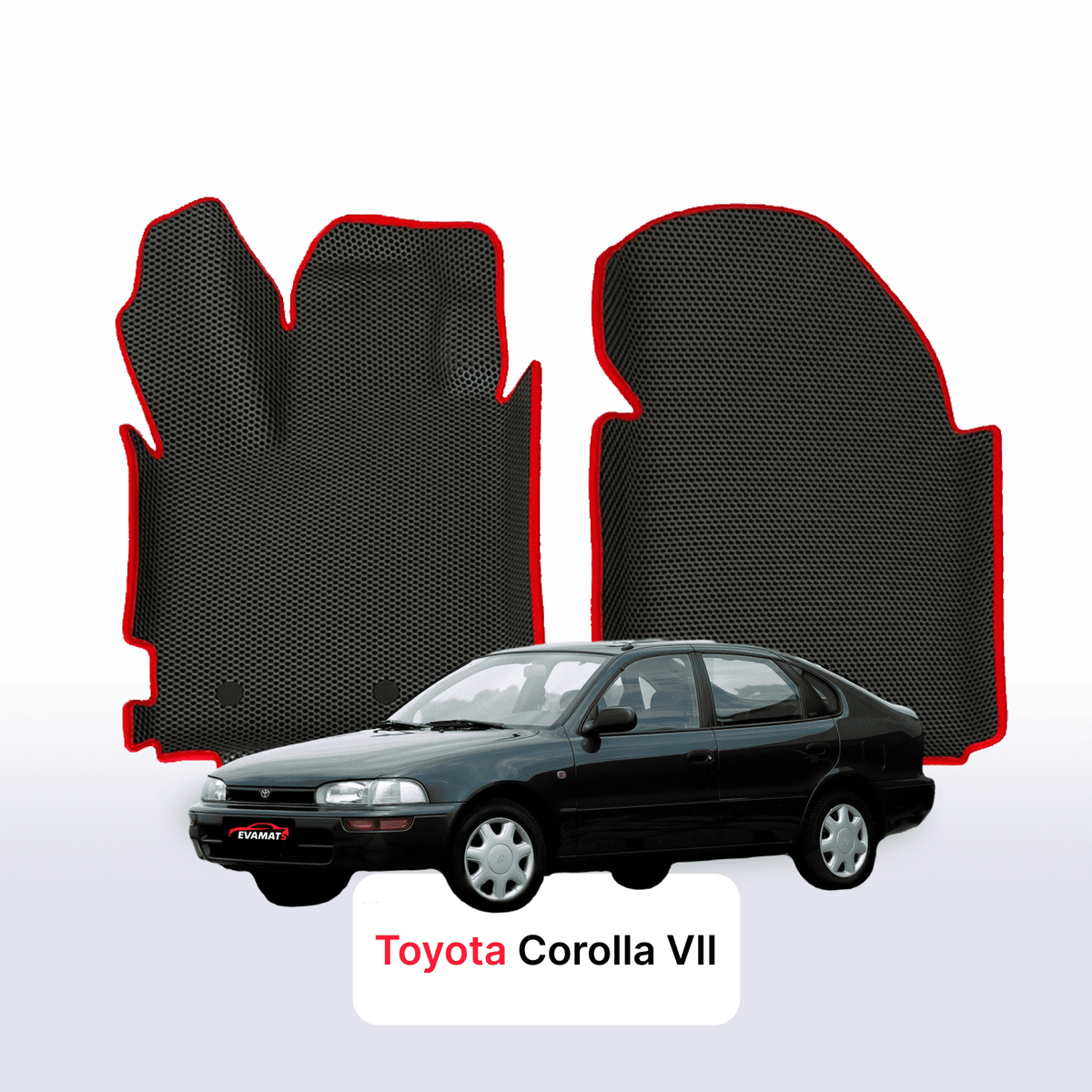 Tapis 3D EVA pour Toyota Corolla 7 gén 1992-1997 LIFTBACK