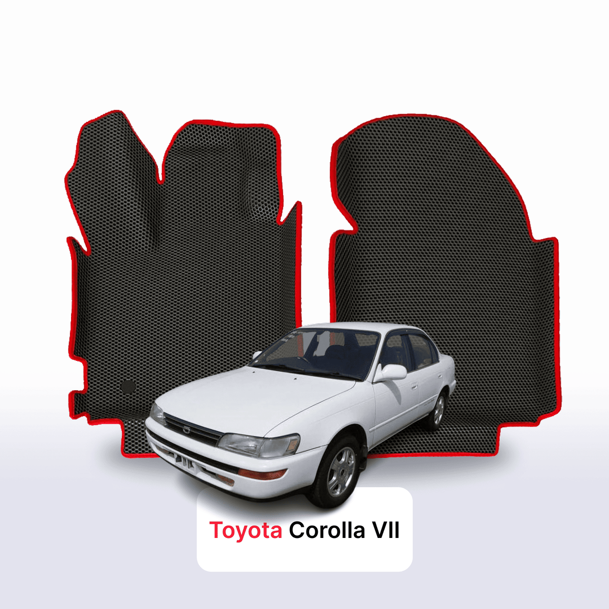Tapis 3D EVA pour Toyota Corolla 7 gén 1992-1997 BERLINE