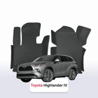 Tapis 3D EVA pour Toyota Highlander 4 gén 2019-2027 SUV 5 PORTES