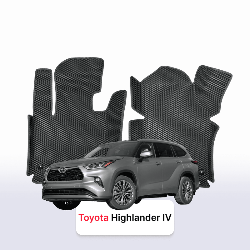 Tapis 3D EVA pour Toyota Highlander 4 gén 2019-2027 SUV 5 PORTES