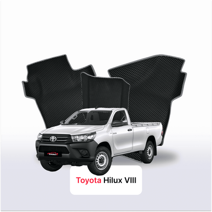 Tapis 3D EVA pour Toyota Hilux 8 gén 2015-2026 PICK-UP CABINE SIMPLE